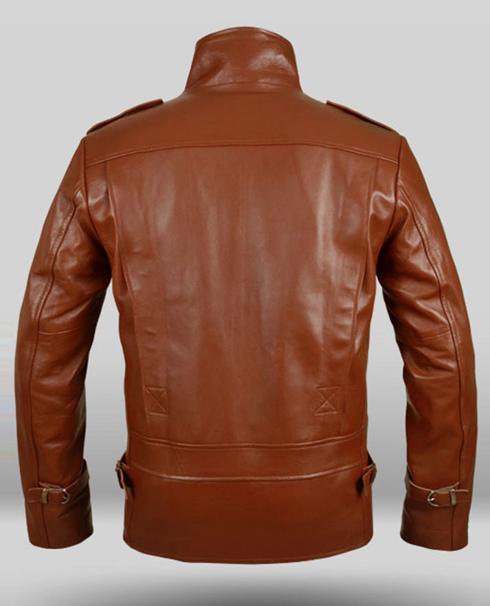 Bill Clifford The Rocketeer Brown Leather Jacket