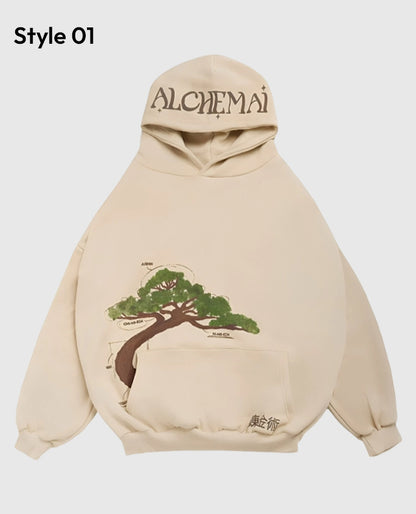 Alchemai Tree Of Life Pullover Hoodie