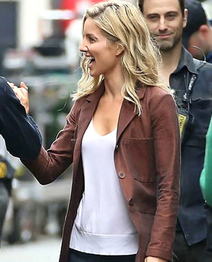 Annabelle Wallis The Mummy Trench Coat