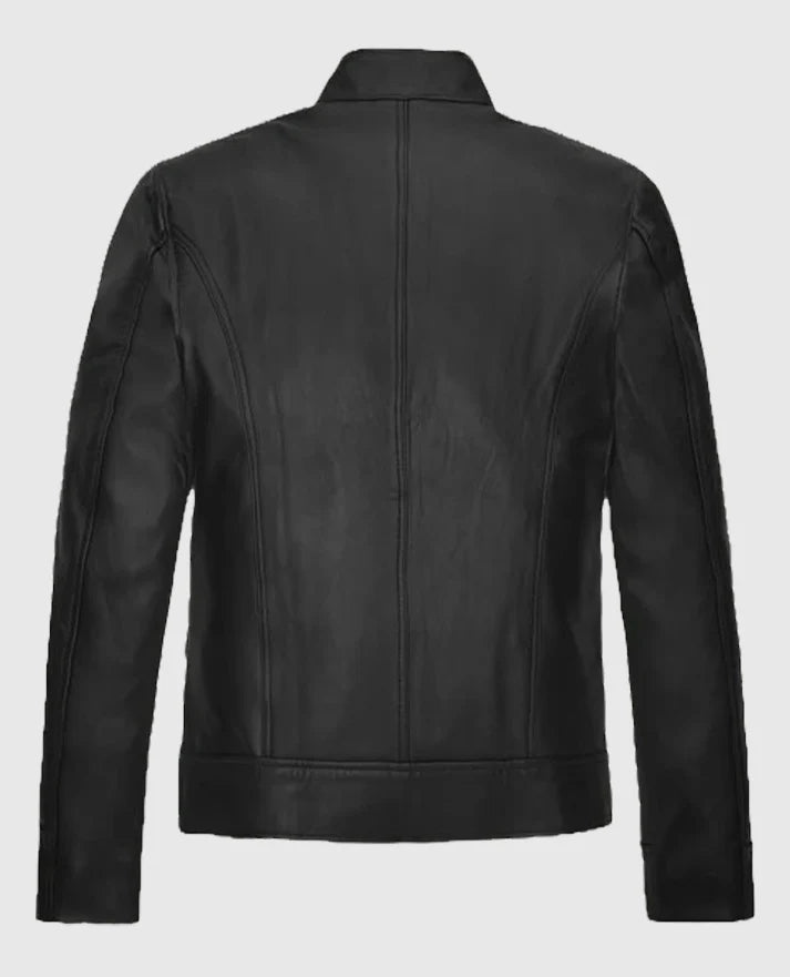 Ansel Elgort November Criminals Leather Jacket