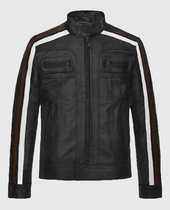 Ansel Elgort November Criminals Leather Black Jacket
