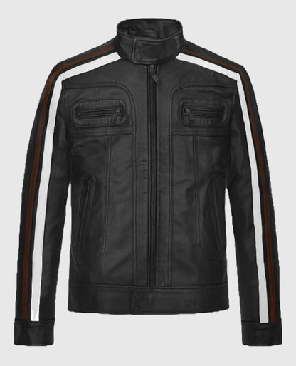 Ansel Elgort November Criminals Leather Black Jacket