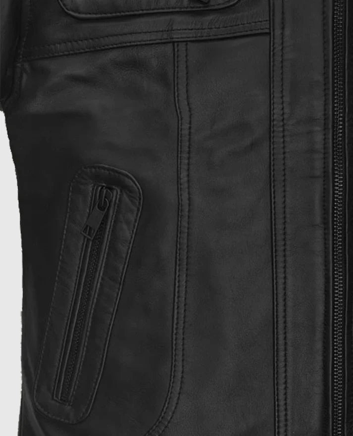 Ansel Elgort November Criminals Leather Jacket