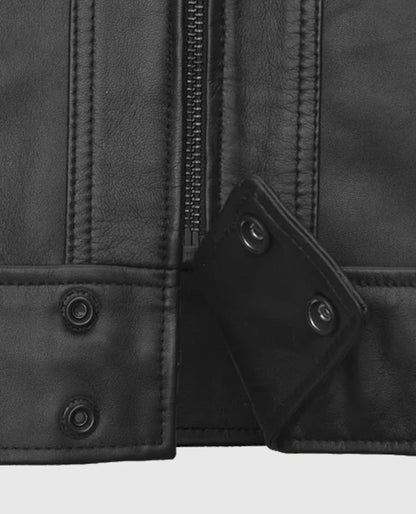 Ansel Elgort November Criminals Leather Jacket