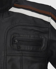 Ansel Elgort November Criminals Leather Black Jacket