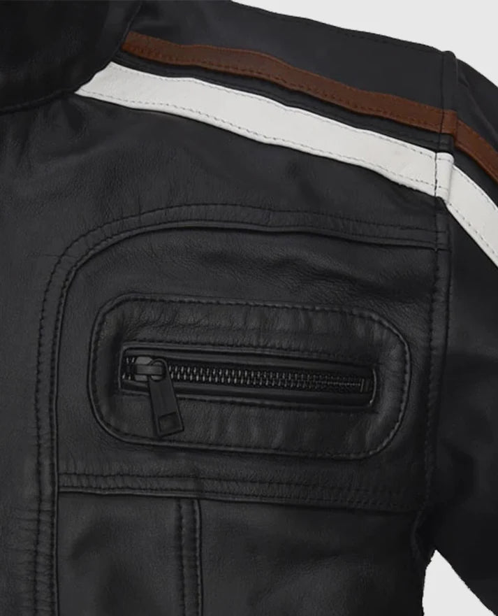 Ansel Elgort November Criminals Leather Black Jacket