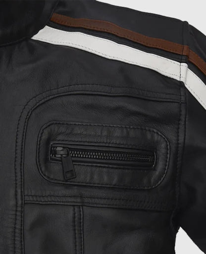 Ansel Elgort November Criminals Leather Black Jacket