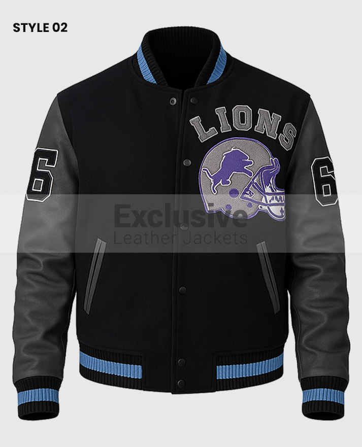 Axel Foley Detroit Lions Jacket