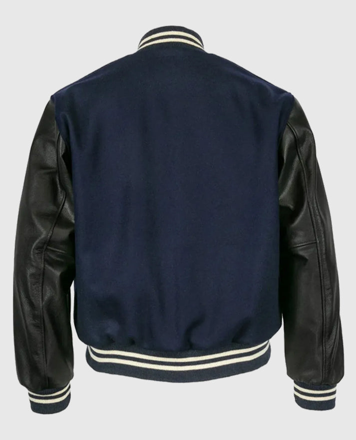 Black and Blue Detroit Tigers 1955 Jacket