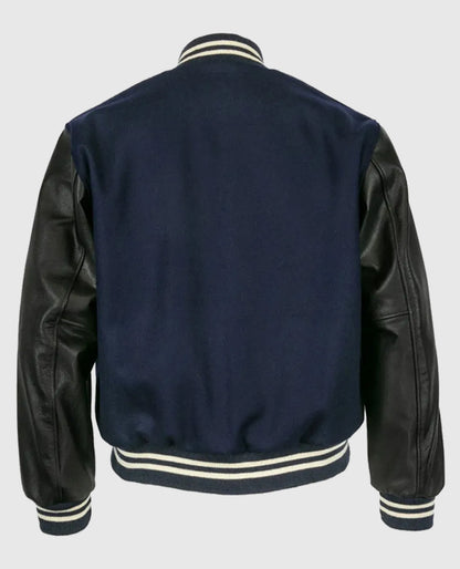 Black and Blue Detroit Tigers 1955 Jacket