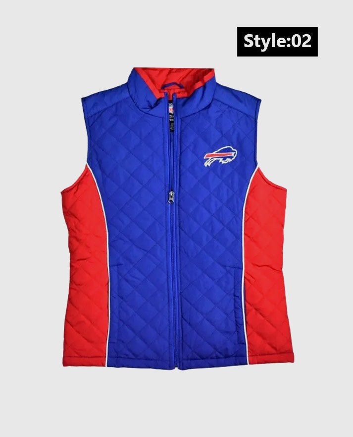 Buffalo Bills Blue and Red Vest 