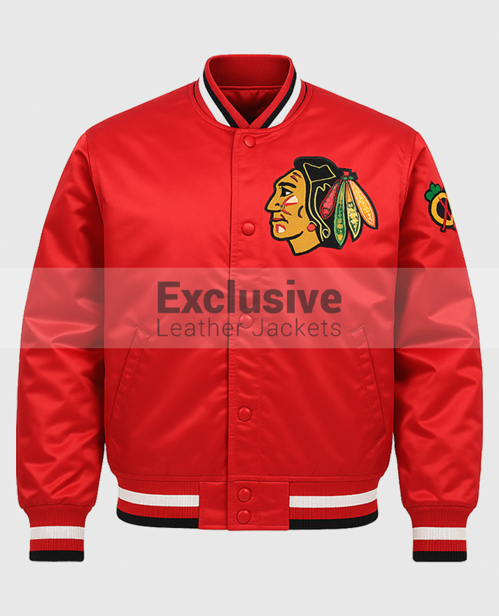 Chicago Blackhawks Starter Red Jacket
