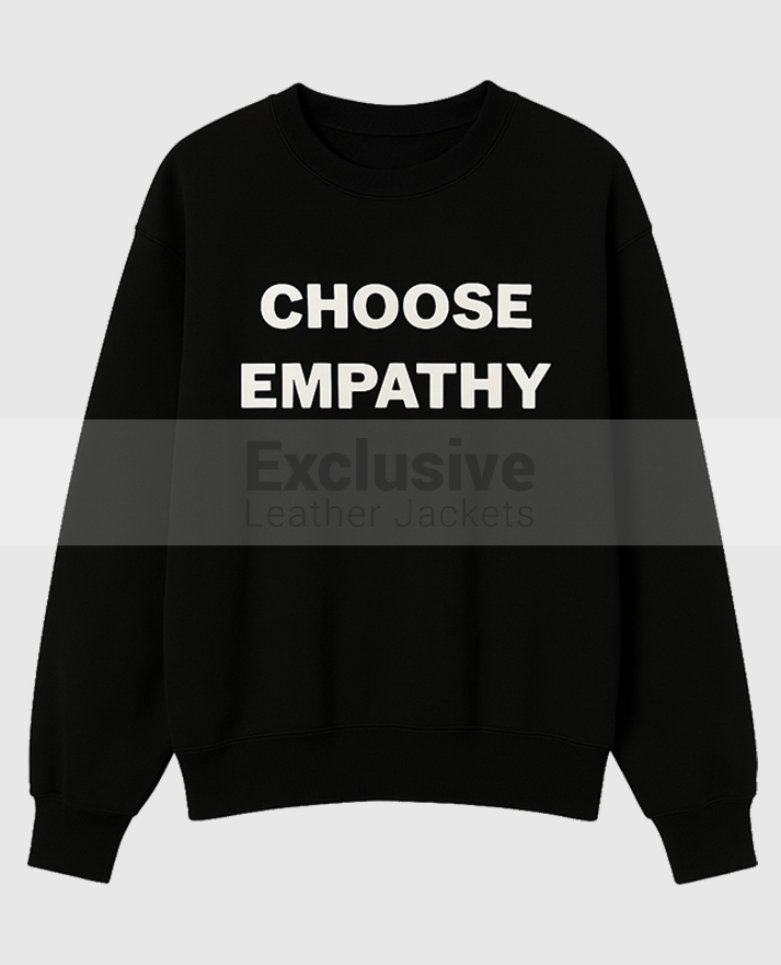 Choose Empathy Black Sweatshirt
