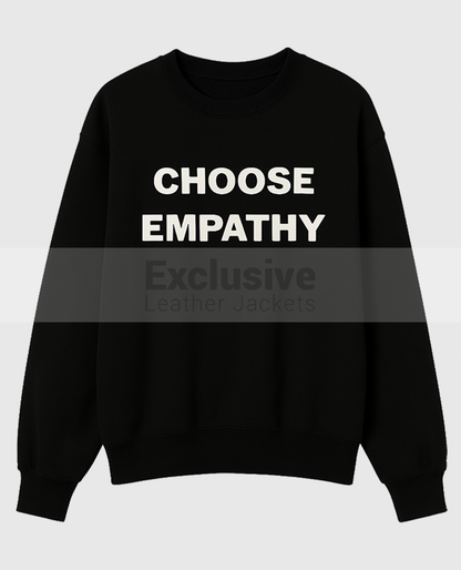 Choose Empathy Black Sweatshirt