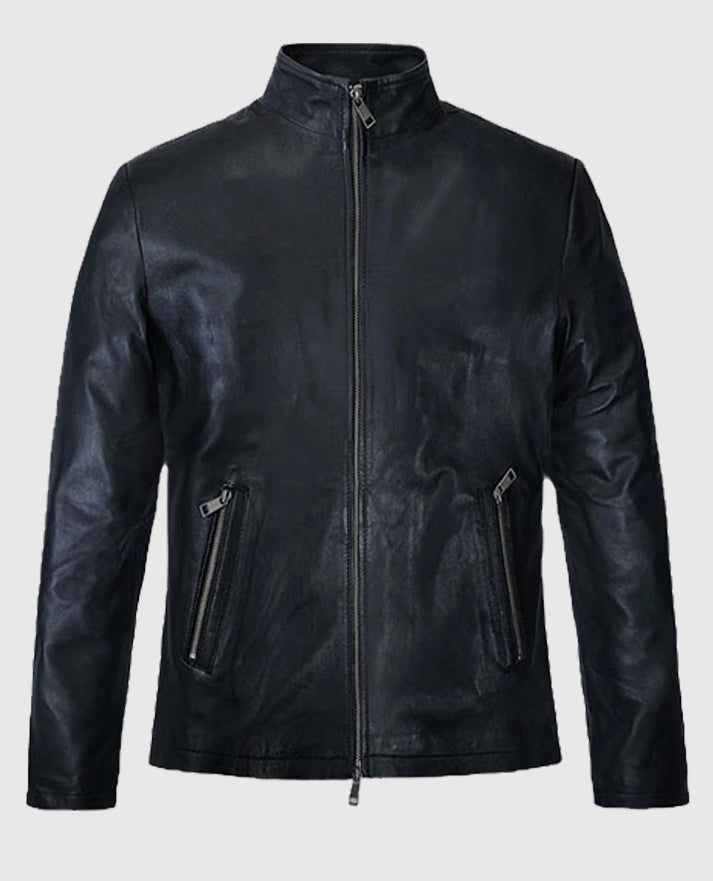 Chris Pratt Leather Blue Jacket