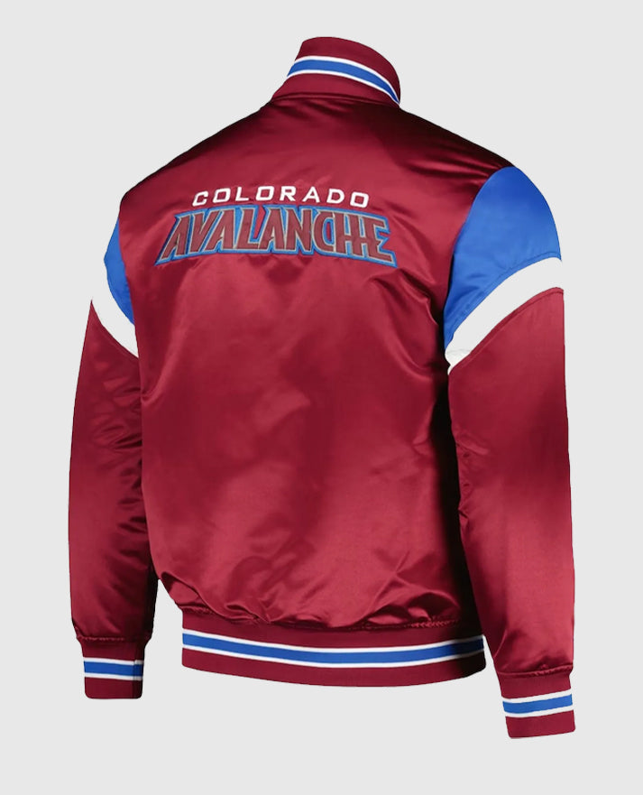 Colorado Avalanche Burgundy Jacket
