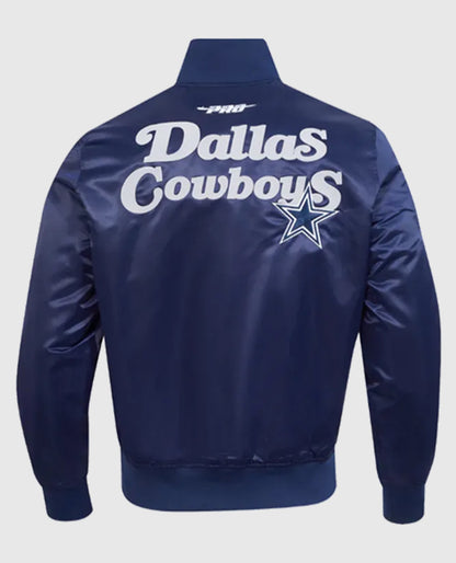 Dallas Cowboys Souvenir Satin Varsity Jacket