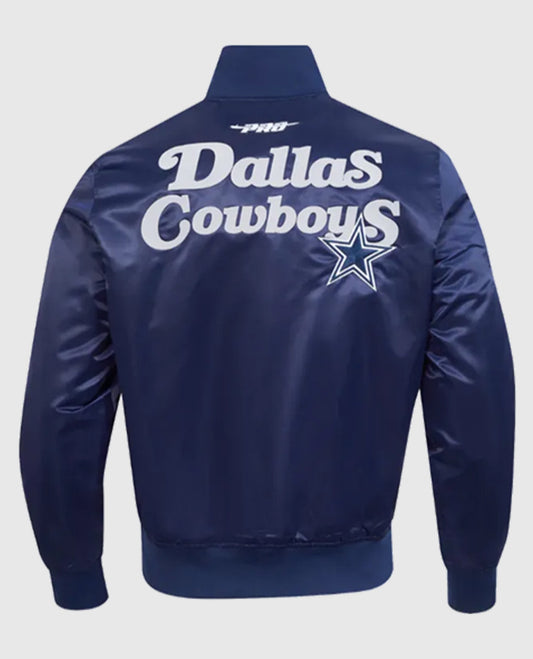 Dallas Cowboys Souvenir Satin Varsity Jacket