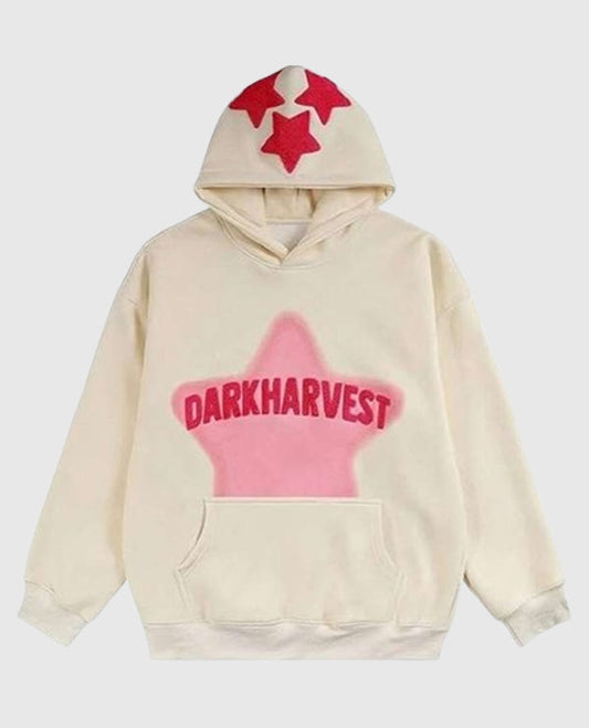 Dark Harvest White Hoodie