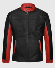 Dark Knight Black Leather Jacket