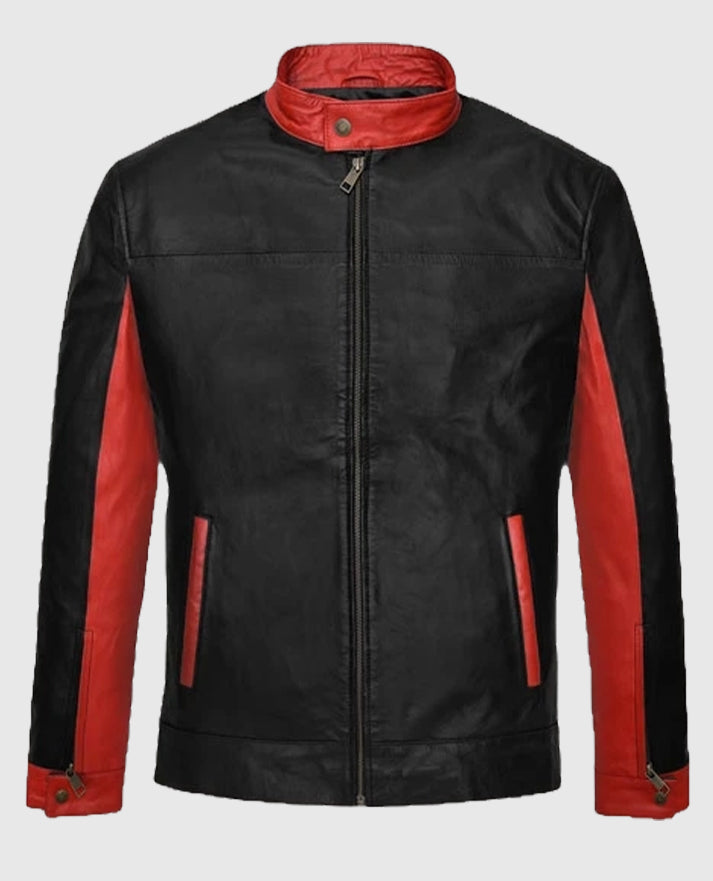 Dark Knight Black Leather Jacket
