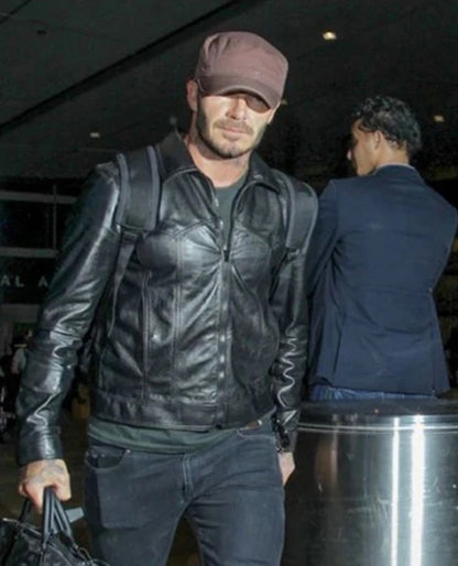 David Beckham Leather Jacket