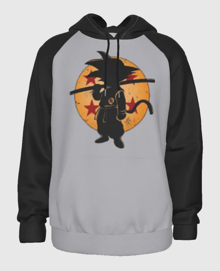 Dragon Ball Black Hoodie Kid Goku