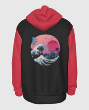 Dragon Ball Kame House Kanji Red Hoodie