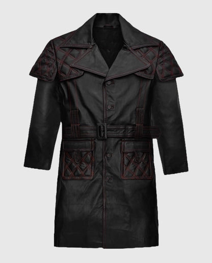 Elvis Presley Leather Long Coat