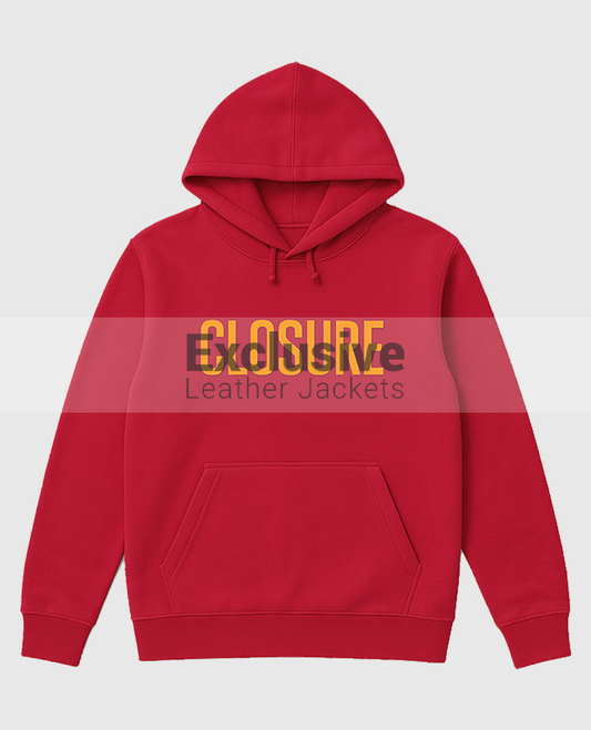 Entergalactic Kid Cudi Red Pullover Hoodie