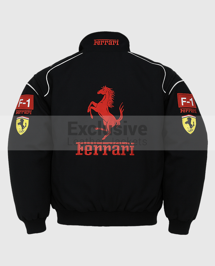 Ferrari Vintage F1 Black Jacket