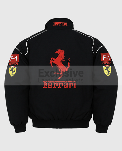 Ferrari Vintage F1 Black Jacket