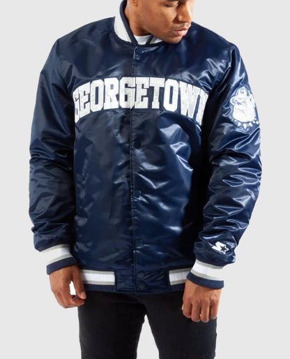 Georgetown Starter Blue Jacket