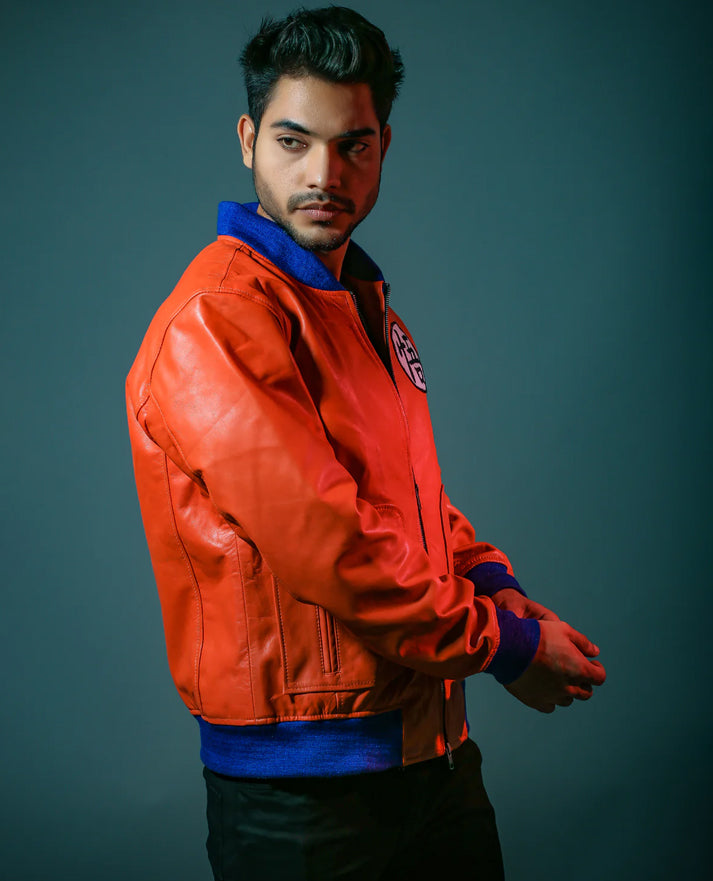 Goku Dragon Ball Z Orange Bomber  Jacket