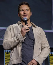 Guardians of the Galaxy Vol 3 Chris Pratt Beige Jacket