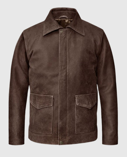 Indiana Jones Brown Leather Jacket