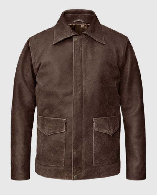 Indiana Jones Brown Leather Jacket