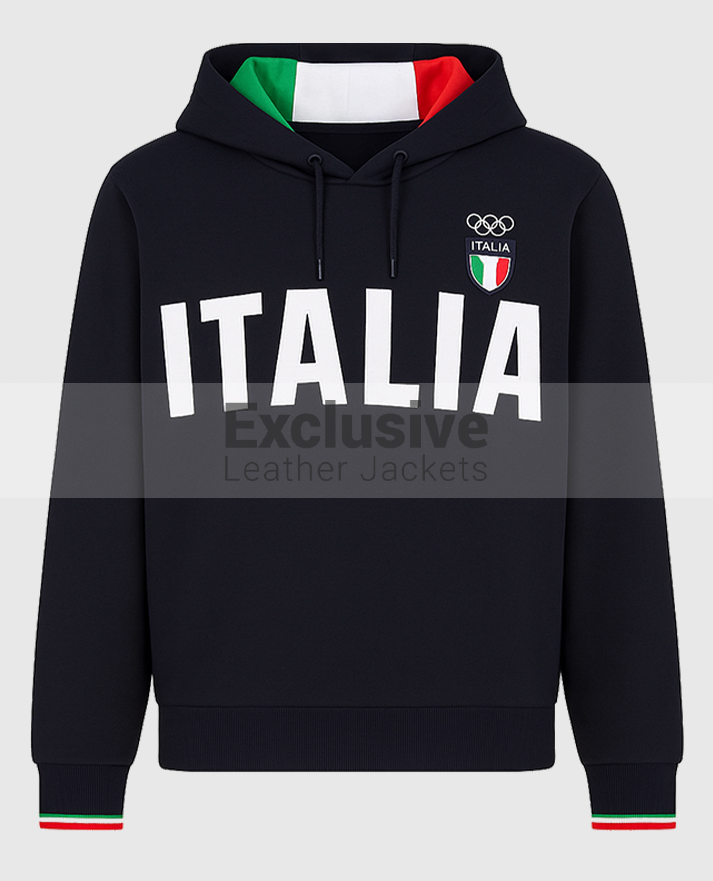 Italy Olympic Pullover Hoodie