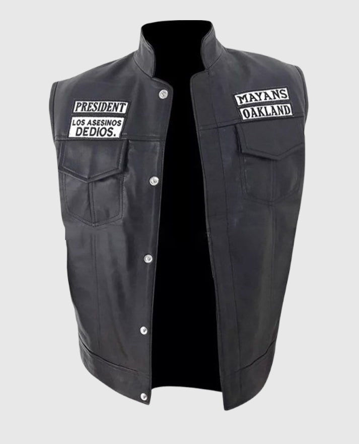 JD Pardo Mayan M.C Ezekiel Reyes Black Vest