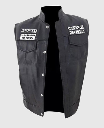 JD Pardo Mayan M.C Ezekiel Reyes Black Vest