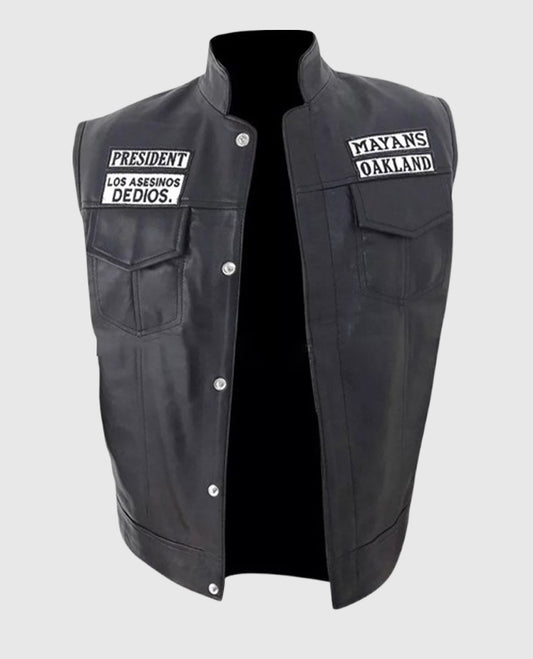 JD Pardo Mayan M.C Ezekiel Reyes Black Vest