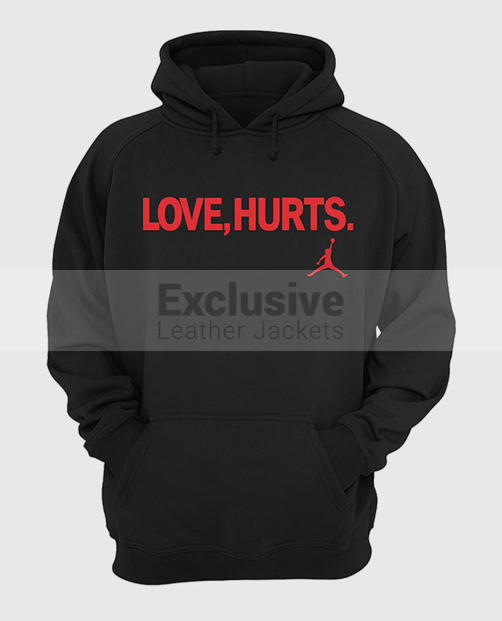 Jalen Hurts Love Hurts Black Pullover Hoodie