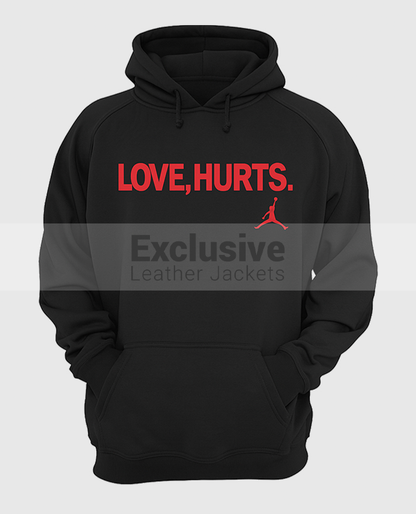 Jalen Hurts Love Hurts Black Pullover Hoodie