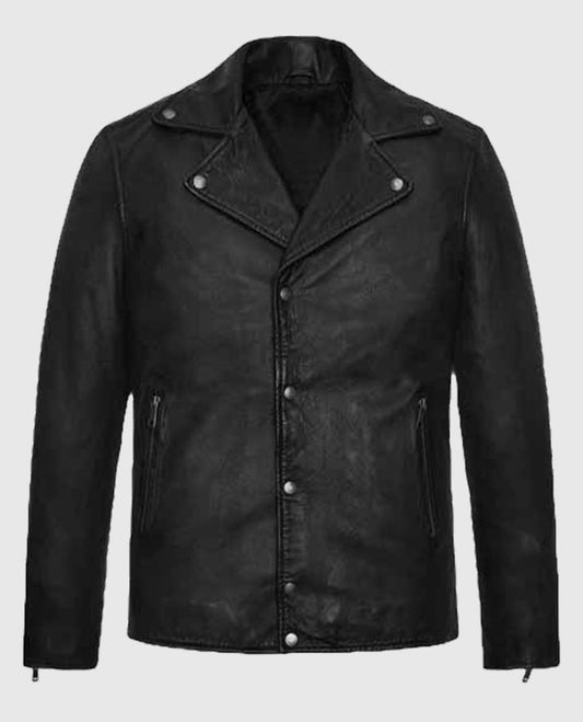 James Franco Leather Black Jacket