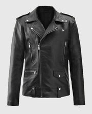 Jeff Goldblum Black Leather Jacket