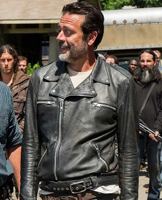 Jeffrey Morgan The Walking Dead Leather Jacket