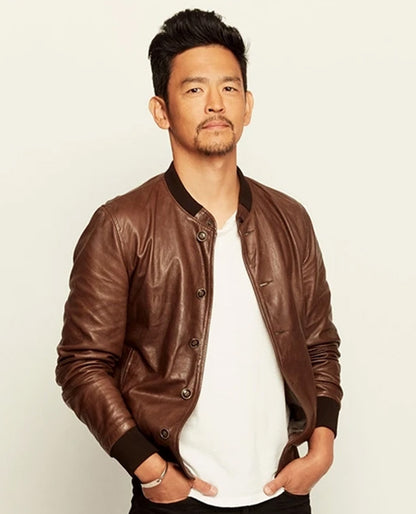 John Cho Leather Jacket