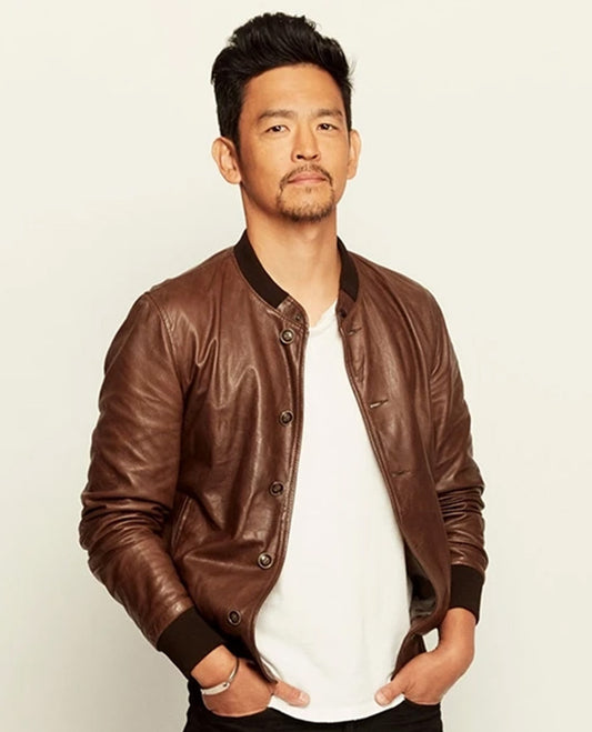 John Cho Leather Jacket