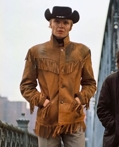 Jon Voight Midnight Cowboy Leather Jacket