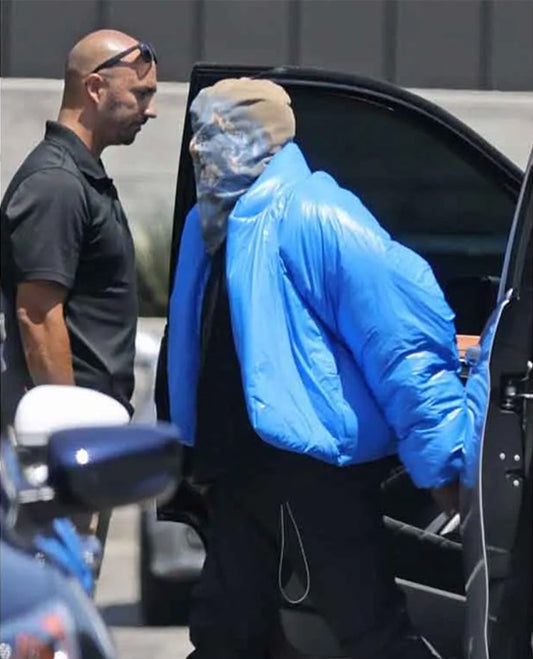 Kanye West Yeezy Gap Blue Jacket